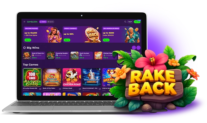 Gambloria Casino Global Desktop